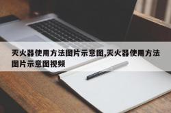 灭火器使用方法图片示意图,灭火器使用方法图片示意图视频
